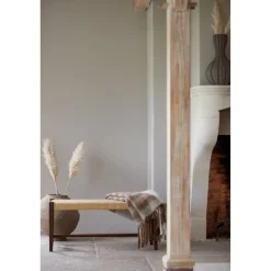 Light en Living Plaid 150x125 cm APISI bruin wit
