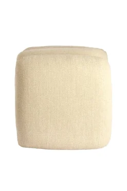 Light en Living Poef 44,5x44,5x44,5 cm LAURIE - crème