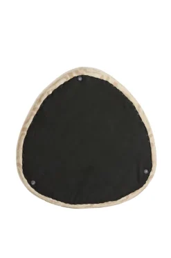 Light en Living Poef 68x68x35 cm LIBERIA beige+zand