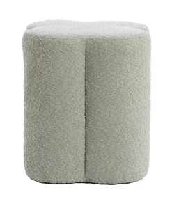 Light en Living Poef 38x38x45 cm NALANI mint groen