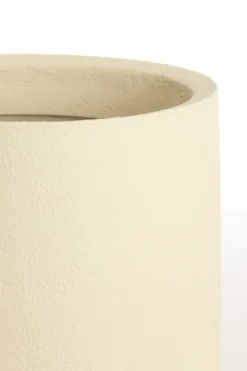 Light en Living Pot deco Set van 3 Ø30x46 + Ø40x55 + Ø52x71 cm SIROLO crème