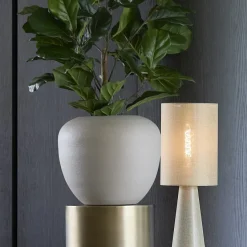 Light en Living Pot deco Ø40x35 cm MILZO mat licht grijs