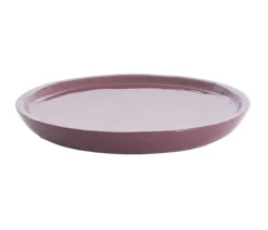 Light en Living Schaal Ø42x5 cm ADA glans aubergine