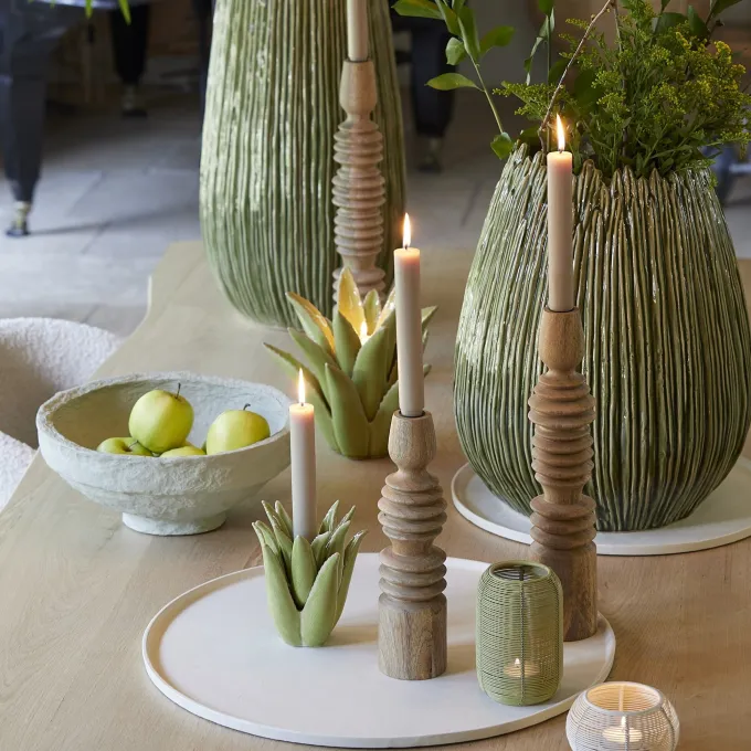 Light en Living Schaal Ø30x1,5 cm MAES crème