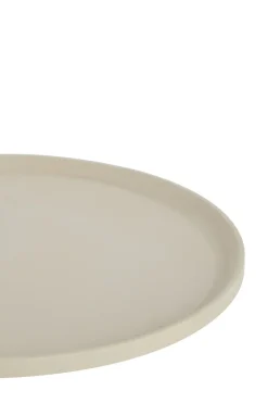 Light en Living Schaal Ø30x1,5 cm MAES crème