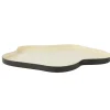 Light en Living Schaal Ø40x2 cm PEDRIO glans crème+mat bruin-brons