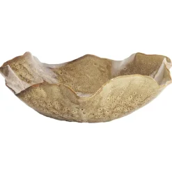 Light en Living Schaal 34x31x11 cm BANDA keramiek bruin