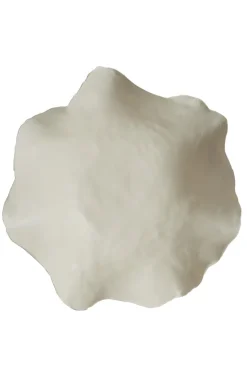 Light en Living Schaal 34x31x11 cm BANDA keramiek crème