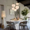 Light en Living Schaal 21,5x18,5x6,5 cm BANDA keramiek bruin