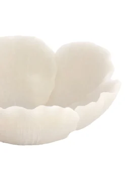 Light en Living Schaal 25,5x24x9,5 cm FRESIA crème