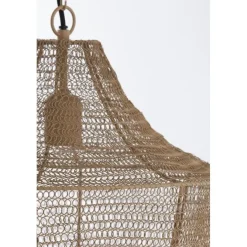 Light en Living Sharika hanglamp Ø40x44 cm - mat beige