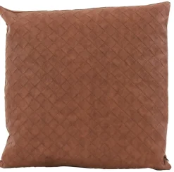 Light en Living Sierkussen COURO Cognac 43x43 cm - Light & Living
