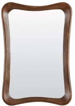 Light en Living Spiegel 68x6x100 cm ALAMOS hout roodbruin