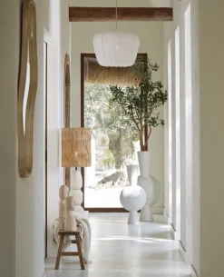 Light en Living Spiegel 62x5x121 cm CELANO hout mat naturel