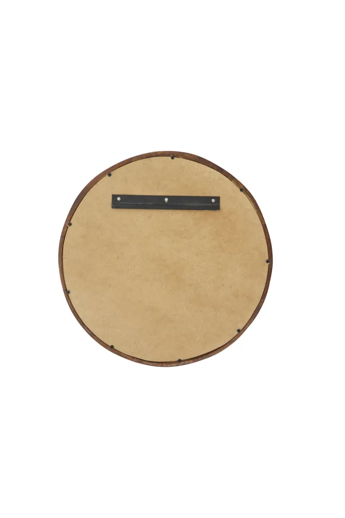 Light en Living Spiegel 55x10x55 cm DENAHI hout roodbruin