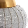 Light en Living Tafellamp Cetara Kralen Zilver Ø25x26 cm