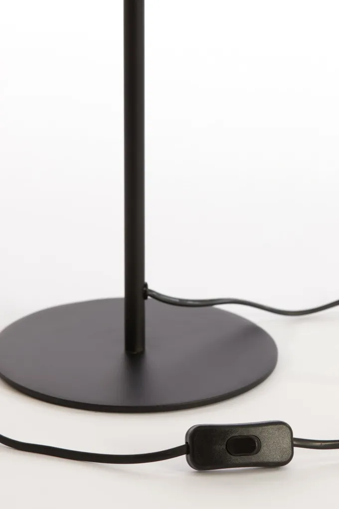 Light en Living Tafellamp Ø20×67 cm YAELLE antiek brons+mat zwart