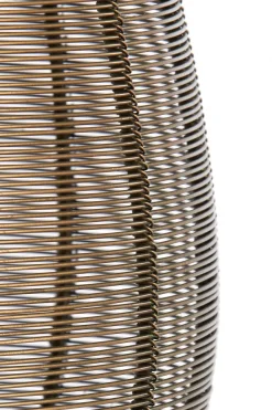 Light en Living Tafellamp Ø20×67 cm YAELLE antiek brons+mat zwart