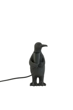 Light en Living Tafellamp E14 Pinguïn Mat Zwart - Diverse Afmetingen