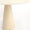 Light en Living Tafellamp E14 Ø40x44,5 cm DOLORE zand+linnen naturel