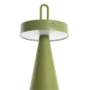 Light en Living Tafellamp LED Ø13x28,5 cm ANKENTA olijf groen