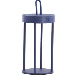 Light en Living Tafellamp LED Ø13x28 cm ISALO blauw