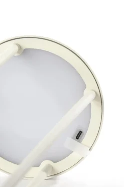 Light en Living Tafellamp LED Ø13x28 cm ISALO creme