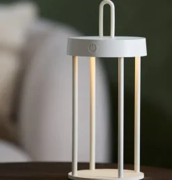Light en Living Tafellamp LED Ø13x28 cm ISALO creme