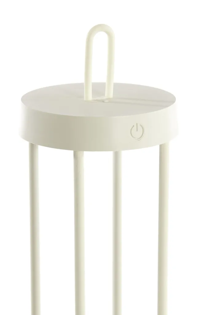 Light en Living Tafellamp LED Ø13x28 cm ISALO creme