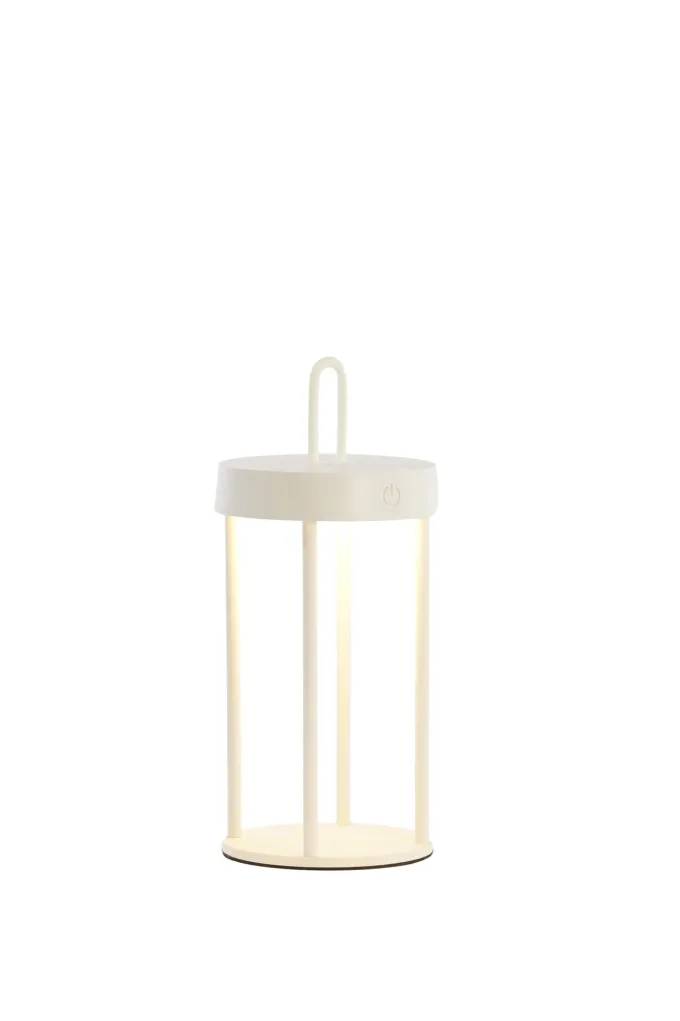 Light en Living Tafellamp LED Ø13x28 cm ISALO creme