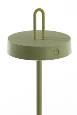 Light en Living Tafellamp LED Ø13x47 cm AMPEHA olijf groen
