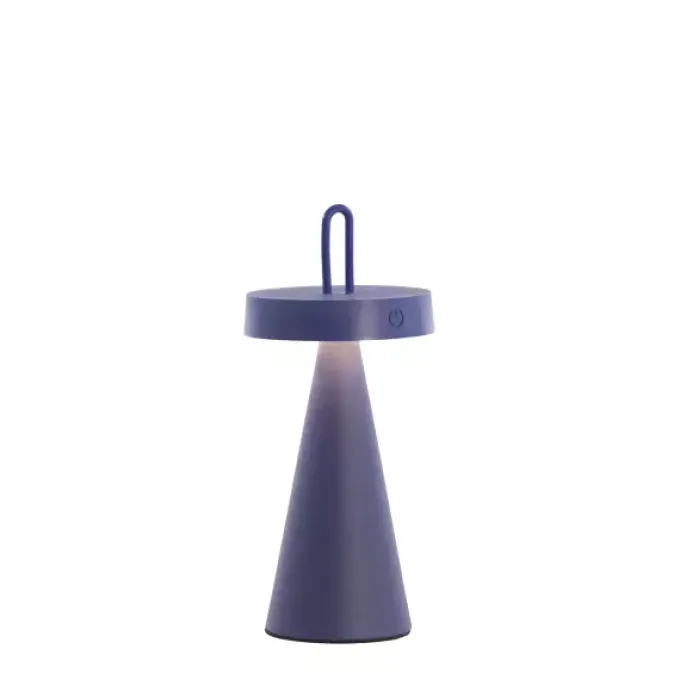 Light en Living Tafellamp LED Ø13x28,5 cm ANKENTA kobalt blauw