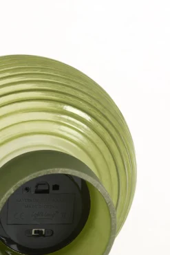 Light en Living Tafellamp LED Ø18x23 cm ALENNA glas groen