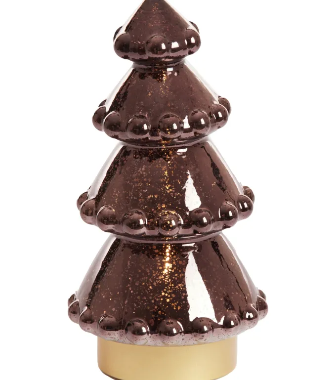 Light en Living Tafellamp LED Ø15x28.5 cm TREE metallic bruin+goud