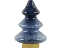Light en Living Tafellamp LED Ø19x28 cm TREE glas donker blauw+goud