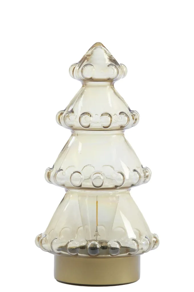 Light en Living Tafellamp LED Ø15x28.5 cm TREE olie geel+goud