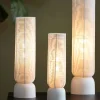 Light en Living Tafellamp Lezuza crème - 2 maten van Light & Living