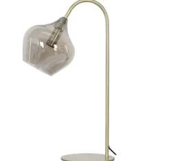 Light en Living Tafellamp RAKEL Antique brass of zwart - Light & Living