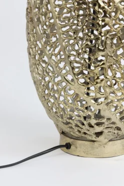 Light en Living Tafellamp SINULA goud - 2 maten