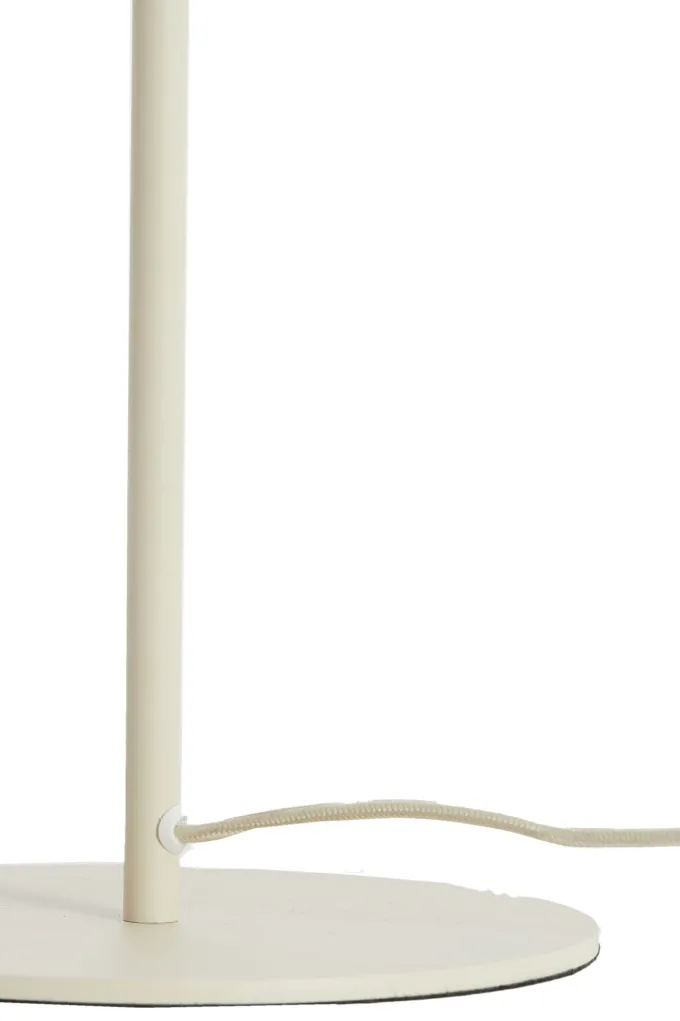 Light en Living Tafellamp SOLUNE Ø25x70 cm – Naturel & Crème | Light & Living
