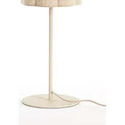 Light en Living Tafellamp Ø20x70 cm FRINGE naturel+crème