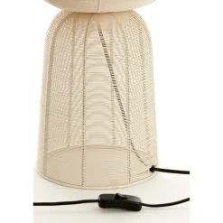 Light en Living Tafellamp Ø24x54 cm ABOSO crème