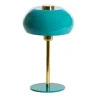 Light en Living Tafellamp Ø22x34 cm SURIN glans blauw+goud