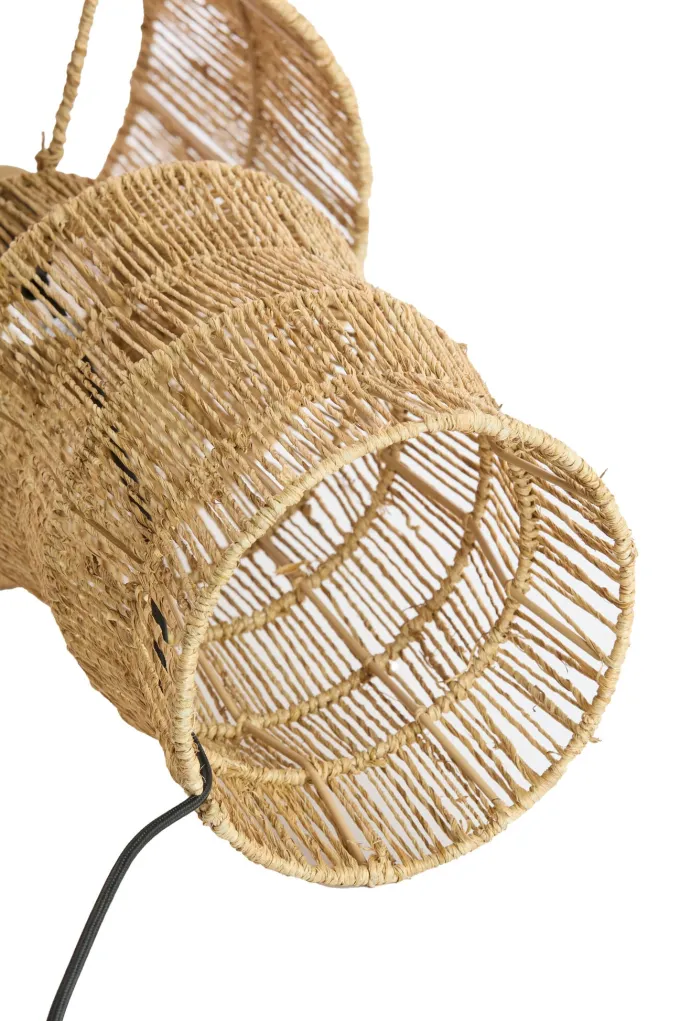 Light en Living Tafellamp Ø28x56 cm TIDEA jute natural