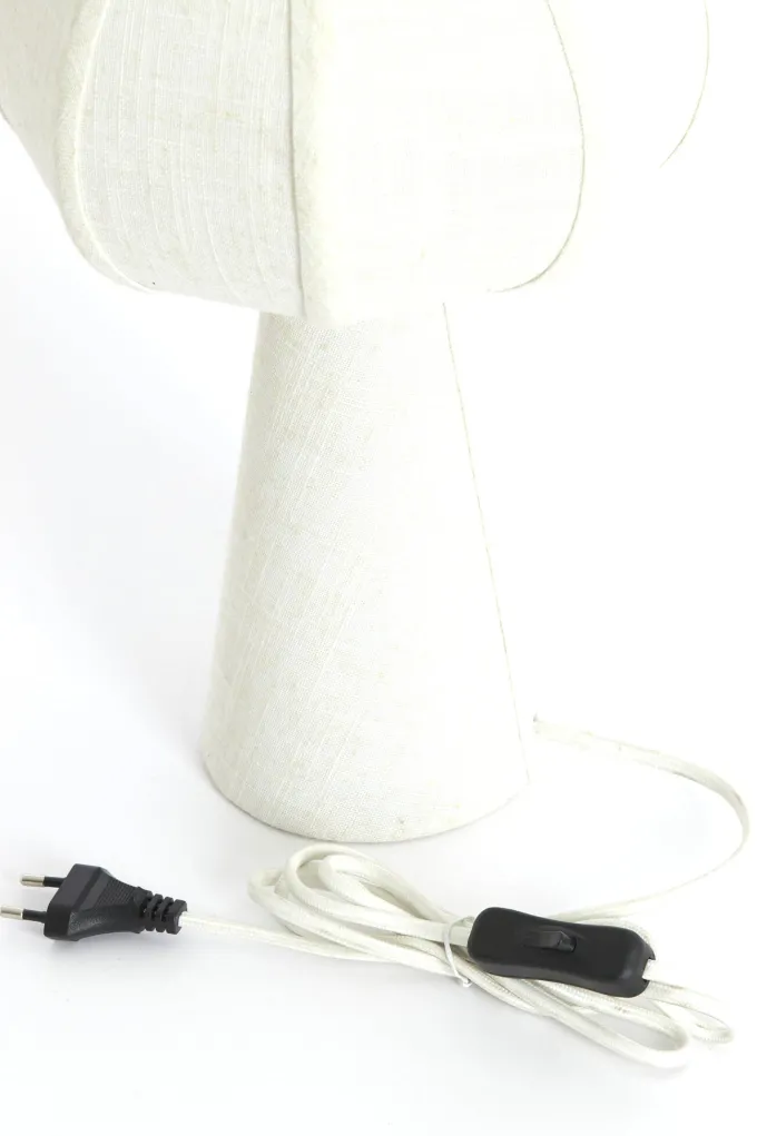 Light en Living Tafellamp Ø23x40 cm SORELLA linnen creme