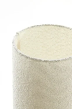 Light en Living Tafellamp Ø20x57,5 cm MICKY bouclé crème