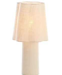 Light en Living Tafellamp Ø25X50 Cm Musaby linnen naturel