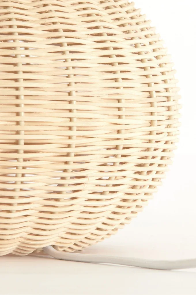 Light en Living Tafellamp Ø27,5x35 cm MAVON rattan naturel