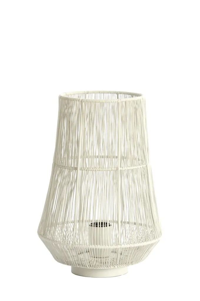 Light en Living Tafellamp Ø24x33 cm BANJAR crème