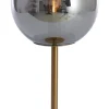 Light en Living Tafellamp Ø20x43 cm MEDINA glas smoke+goud